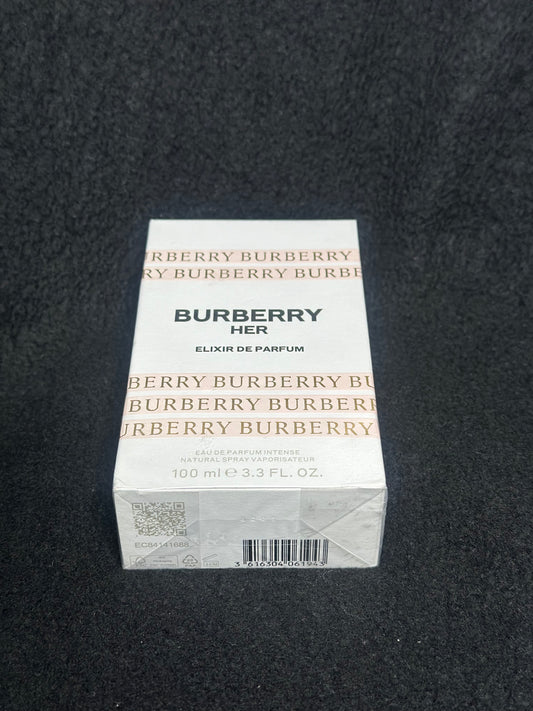 Burberry Her "Elixir" (100ml / 3.3 oz) - Sweet, intense creamy berries.