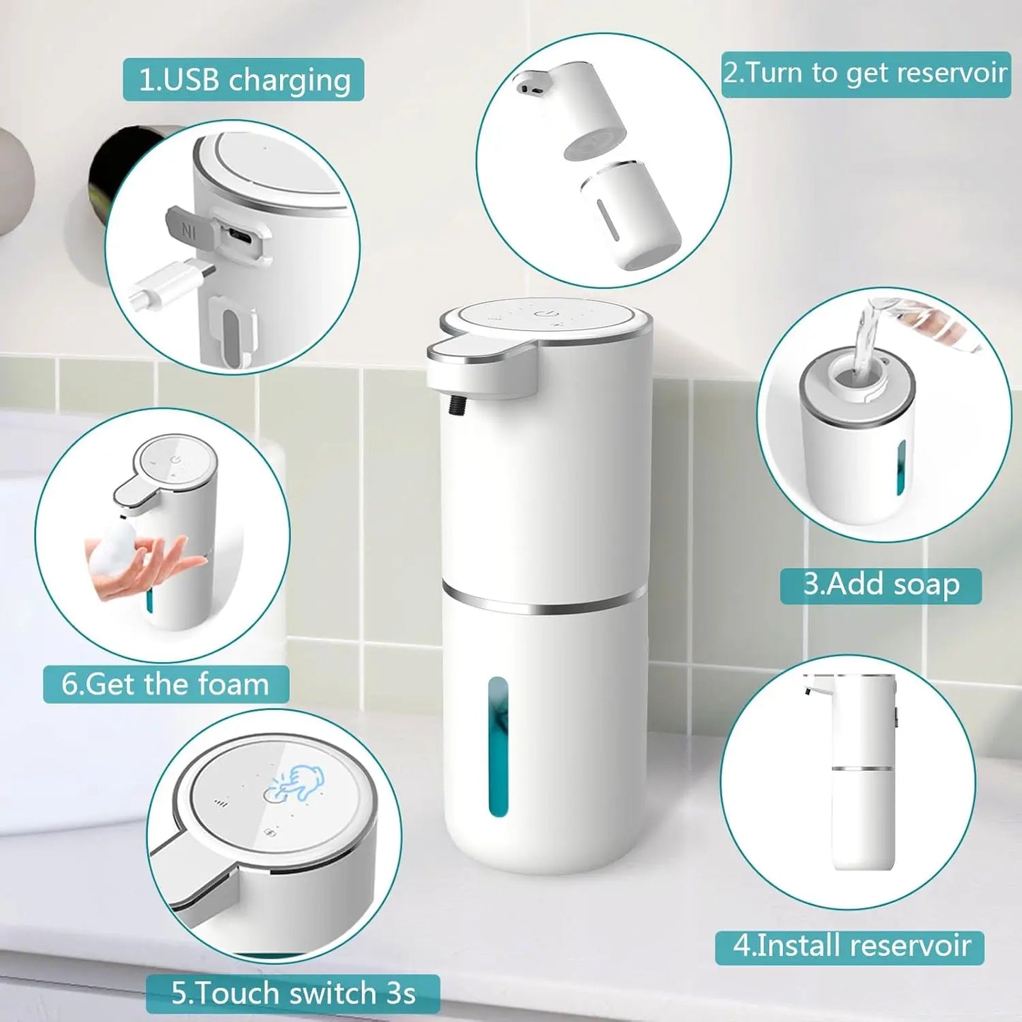 Touchless Soap Magic Dispenser