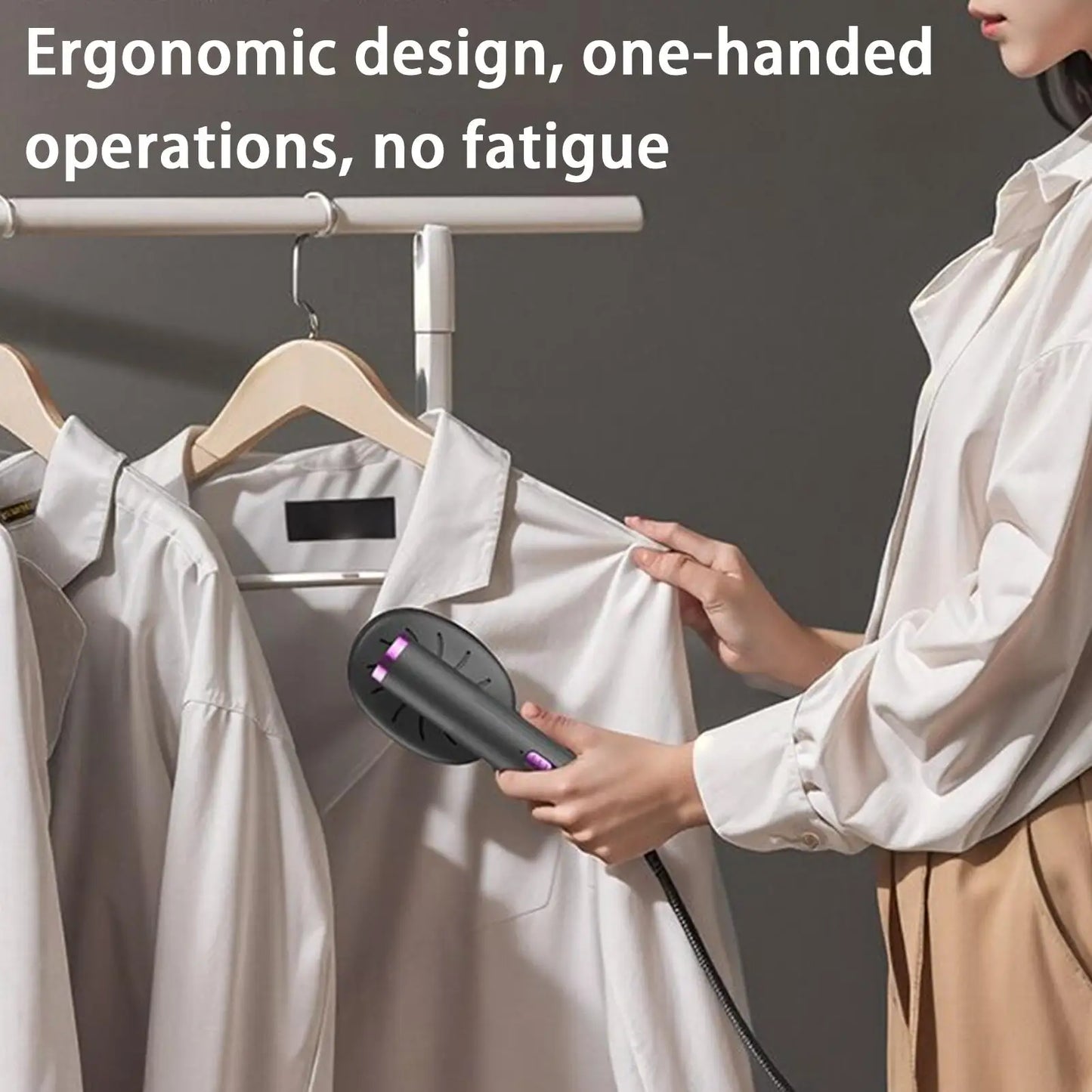 Compact Travel Clothes Steamer