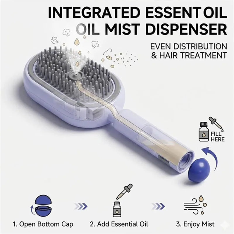 3-in-1 Massage & Shine Brush